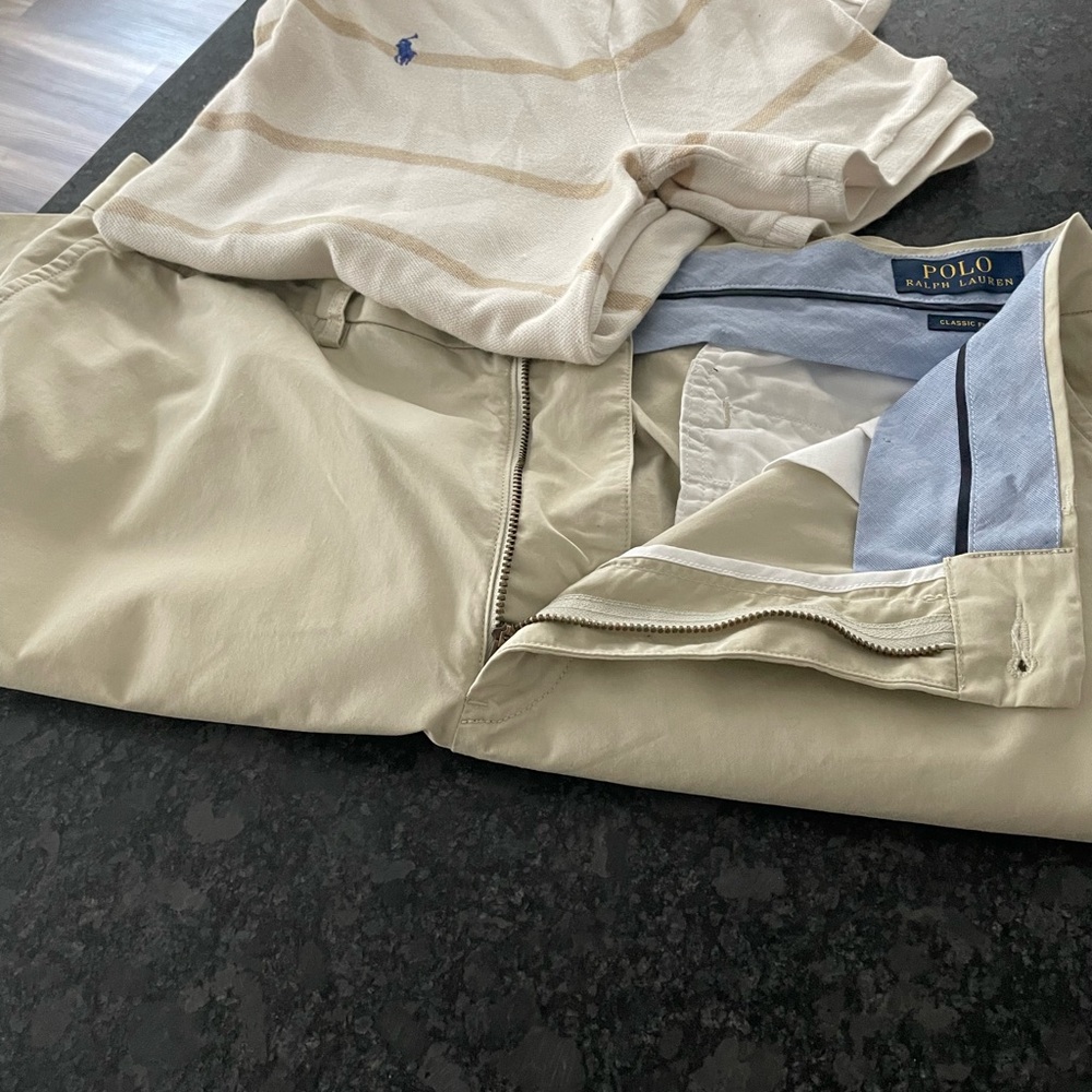 Polo shorts & polo shirt